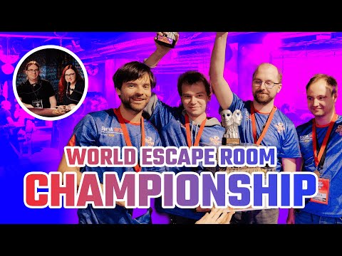 🌍 World Escape Room Championship 2025 – Live from Sofia, Bulgaria!