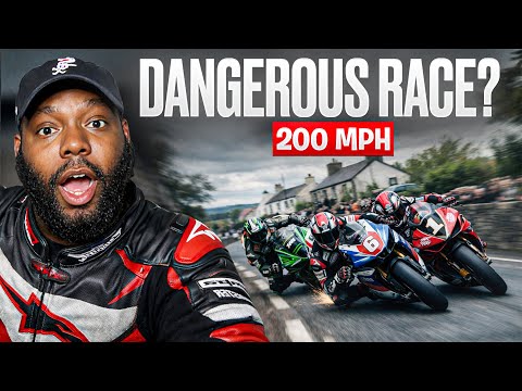 AMERICAN RIDER REACTS TO THE MOST DANGEROUS RACE ON EARTH | ISLE OF MAN TT