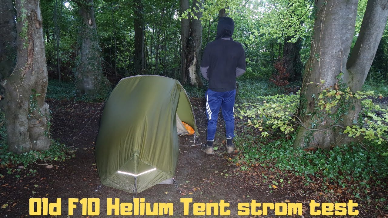 Vango F10 Helium tent STORM TEST. The Ridgeway National trail Uffington Castle Fort Whitehorse hill.