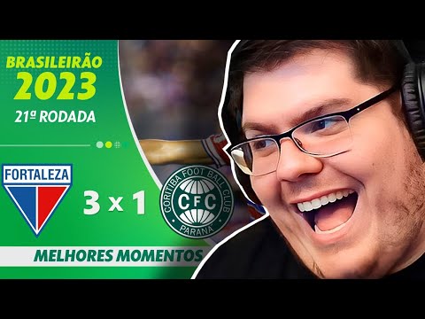 CASIMIRO REAGE A FORTALEZA 3X1 CORITIBA #casimiro