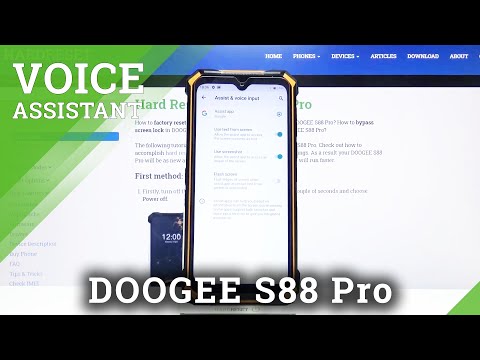 How to Turn On Google Assistant in Doogee S88 Pro?
