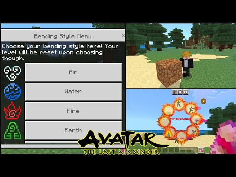 Avatar The Last Airbender Addon/Mods For Minecraft PE| 1.19+