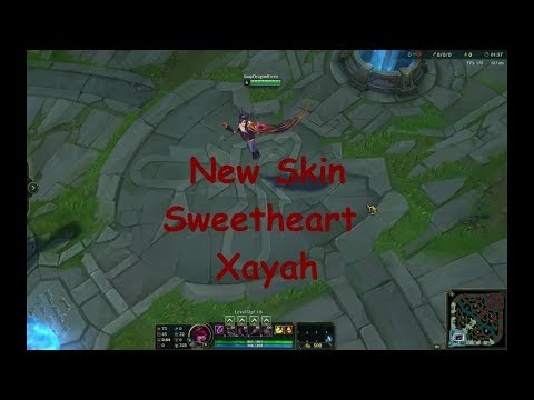 New Skin Sweetheart Xayah Spotlight - Pre Release - League Of Legends
