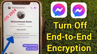 How to Remove End to End Encryption in Messenger 2024