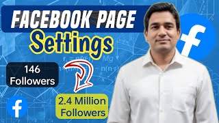 Facebook Important Settings 2025 l Facebook Page Settings For Earn Money l Facebook Page