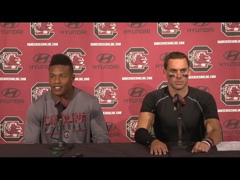 Pharoh Cooper & Perry Orth Post-Game Press Conference (Vanderbilt) - 10/17/15