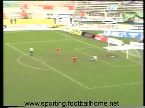 Sporting-CSKA Sofia 4:4 friendly game 3/2/1990