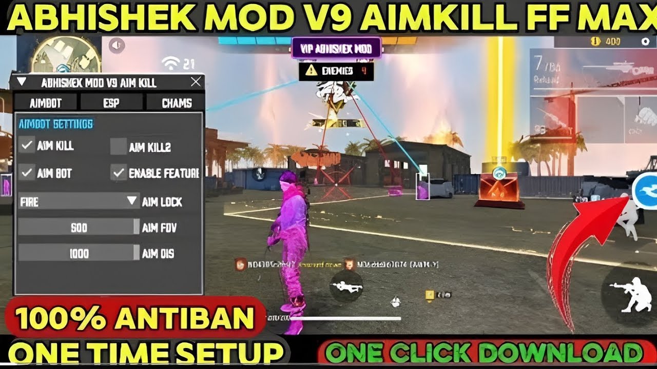NEW MOBILE PANEL UPDATED OB52 💻 AIMBOT AND SNIPER PANEL FOR FREE FIRE 🎯 | 100% SAFE AND ANTIBAN