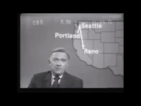 D. B. Cooper, "Geniusz Zbrodni" - fragment oryginalnego wydania programu informacyjnego (24.11.1971)