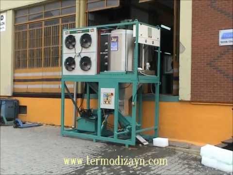 Блочный льдогенератор Video 18