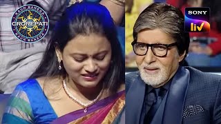 Big B Gave Tissue Paper To A Crying Lady | Kaun Banega Crorepati Season14 |Ep 71 |Full Episode