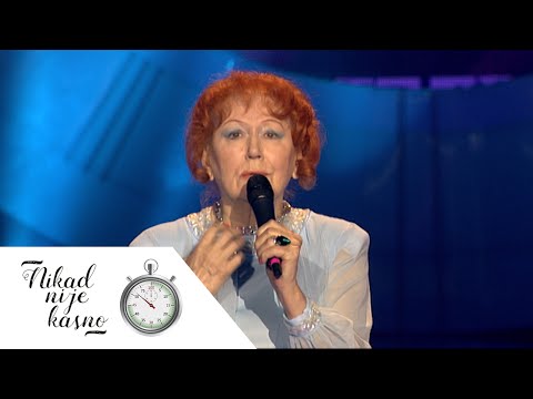 Andjelka Mandic - Maramica sva od bele svile - (live) - Nikad nije kasno - EM 19 - 28.02.16.