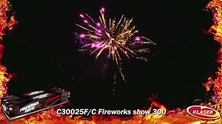 Ohňostroj 300ran Best Price Wild Fire 25mm