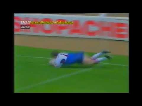 STUNNING JONATHAN DAVIES TRY GREAT BRITAIN V AUSTRALIA 1994 FIRST TEST RUGBY