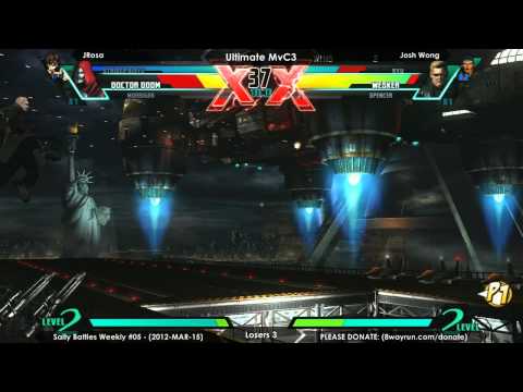 Salty Battles Weekly #05 - UMvC3 L3 - JRosa VS Josh Wong