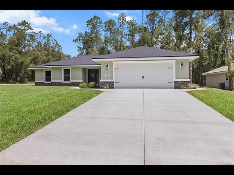 Citrus Springs Florida Top Quality New Construction Home Tour MLS#844510