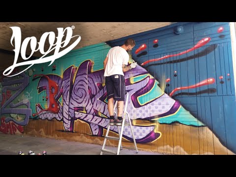 GRAFFITI ● Blaze x Loop colors Croatia ●Graffiti jam 2020