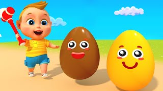 Colors Full With Surprise Eggs - Boo Kids & Kids Stories | 3D Cartoon