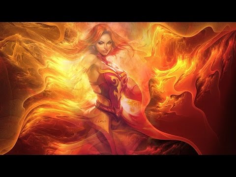 the ultimate dota 2 lina rampage (edited by RIBAK53)