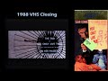 You Only Live Twice 1988 VHS Closing