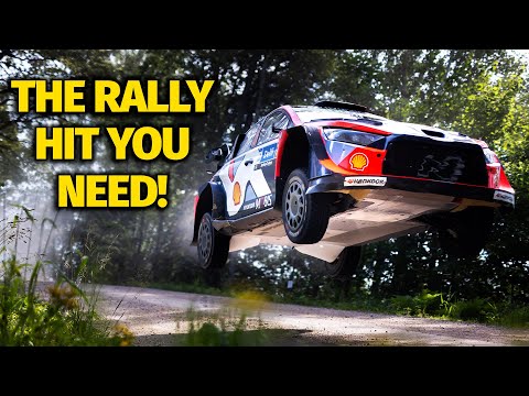 Flat Out on Gravel + Huge Jumps = The Best Rally Estonia Action!
