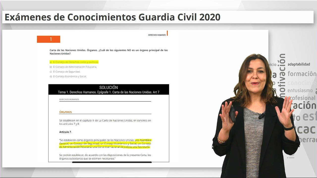 EXAMEN Guardia Civil 2020 📝 CORREGIDO y EXPLICADO ✅
