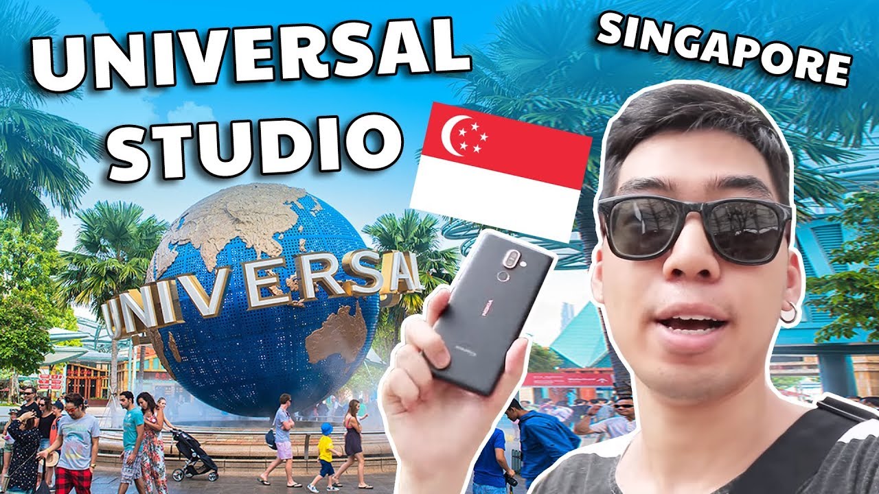 Một ngày ở Universal Studio Singapore với Máy Bay và Nokia 7 Plus