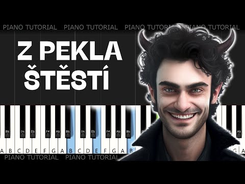 Iveta Bartošová a Daniel Hůlka - Z pekla štěstí (piano tutorial | jak hrát)