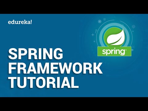 Spring Framework Tutorial | Spring Tutorial For Beginners With Examples | Java Framework | Edureka
