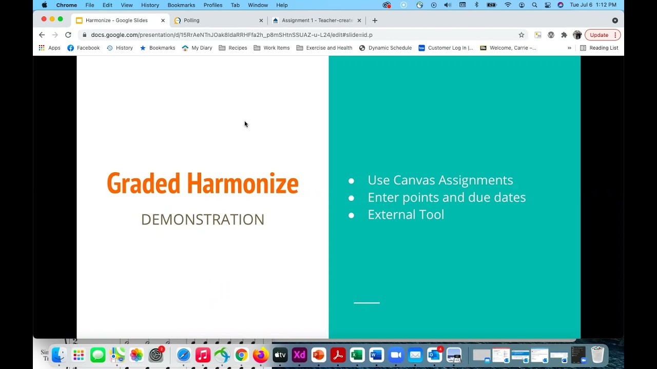 Harmonize Discussion Tool