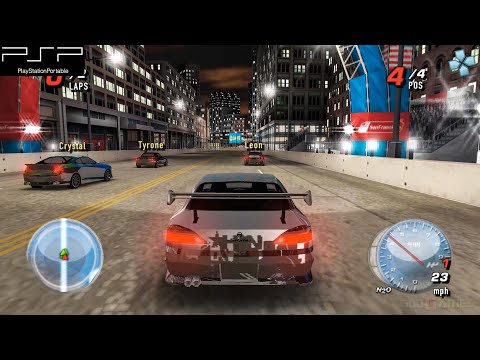 Juiced 2: Hot Import Nights - PSP Gameplay 4k 2160p (PPSSPP)