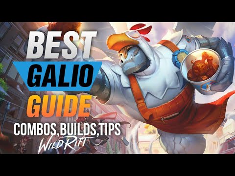 Wild Rift Galio Guide/Tutorial : Galio Full Guide,Builds,Combos,Runes,Spells - Galio wild rift