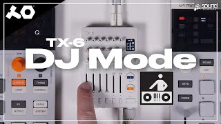 Video thumbnail for DJ Mode on the teenage engineering TX-6 | Mixing on the world's most portable digital mixer by Sound Technology Ltd