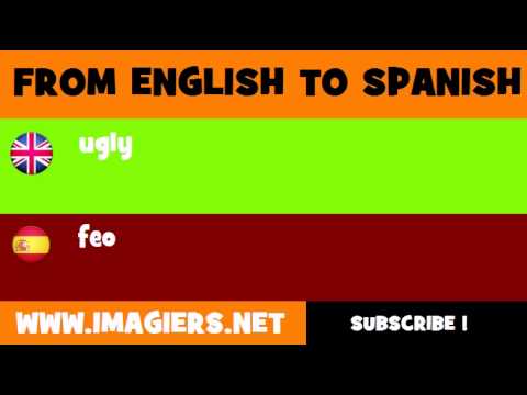 SPANISH TO ENGLISH = feo