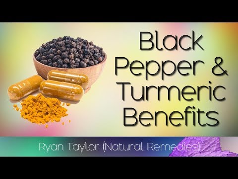 Black pepper and turmeric: health benefits