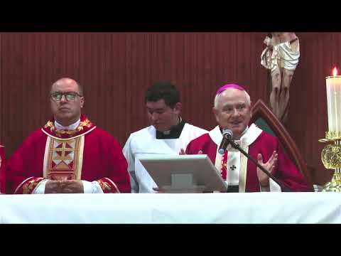 AB Eucaristía San Pablo Aposto 8 am y Confirmaciones Sabado 8 Agosto 2026 Mons Luis Augusto Campos F