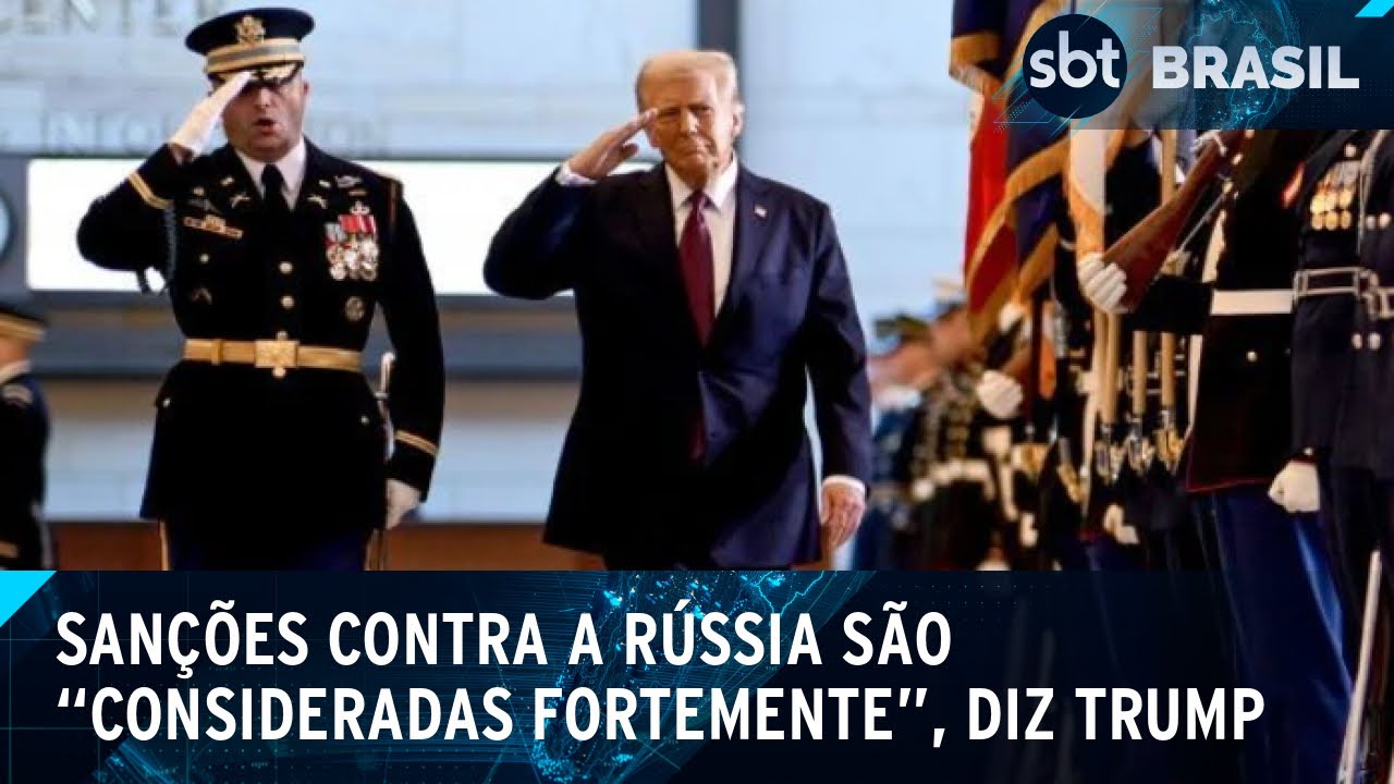 Trump considera novas sanções contra a Rússia após ataque com drones | SBT Brasil (07/03/25)