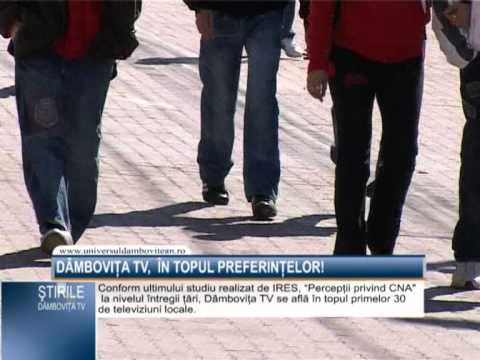 DAMBOVITA TV, in topul preferintelor.