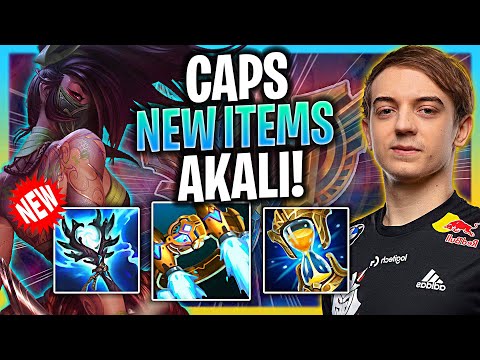 CAPS IS INSANE WITH AKALI WITH NEW ITEMS! 🔥NEW SEASON 2024🔥 G2 Caps Plays Akali Mid vs Karma!