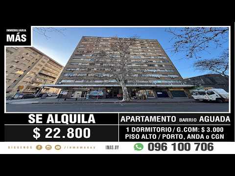 Video de YouTube - Apartamento Alquiler Aguada Montevideo iMas.uy R *
