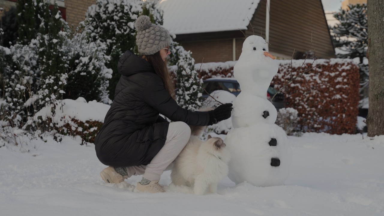 Comforting Winter Morning Diary🌿  Coffee & Making Olaf from Frozen in Real Life #No AI