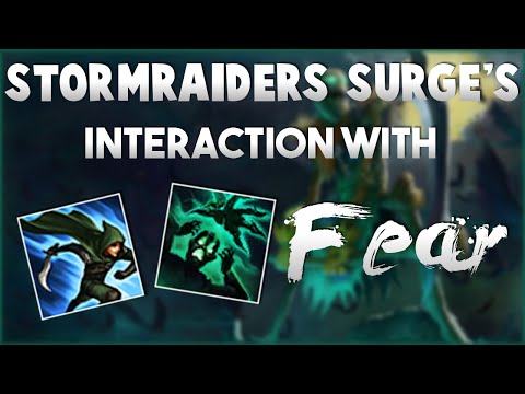 Stormraiders Surge's Interaction With Fear | League of Legends