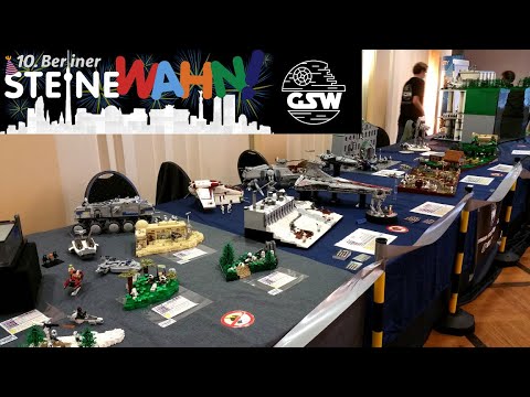 GSW LUG at the 10. Berliner SteineWAHN - Lego Convention