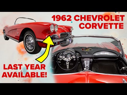 Why is the 1962 Chevrolet Corvette Convertible one of the Most Coveted Cars?
