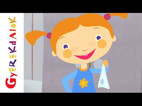 Elvesztettem zsebkendőmet (Gyerekdalok és mondókák, rajzfilm gyerekeknek)