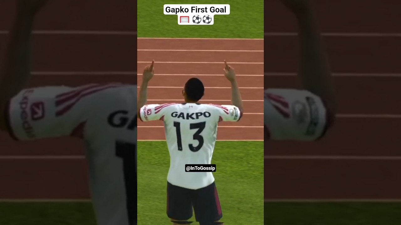 Gapko First Goal 🥅 #football #fifamobile #liverpoolvsbarcelona #liverpool #fifa25 #gameplay  #fypシ