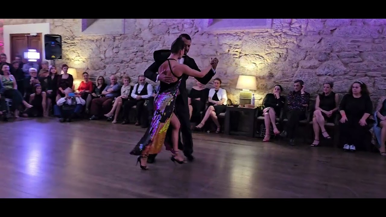Carlos Santos David y Mirella no IX Compostela Tango Festival em 10/02/24 - 4/4