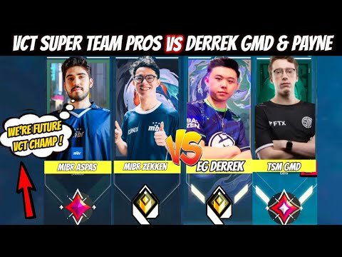 NEW MiBR Zekken & MiBR Aspas Gives Edge of VCT 2026 Against Derrek TSM GMD & Payne in Ranked