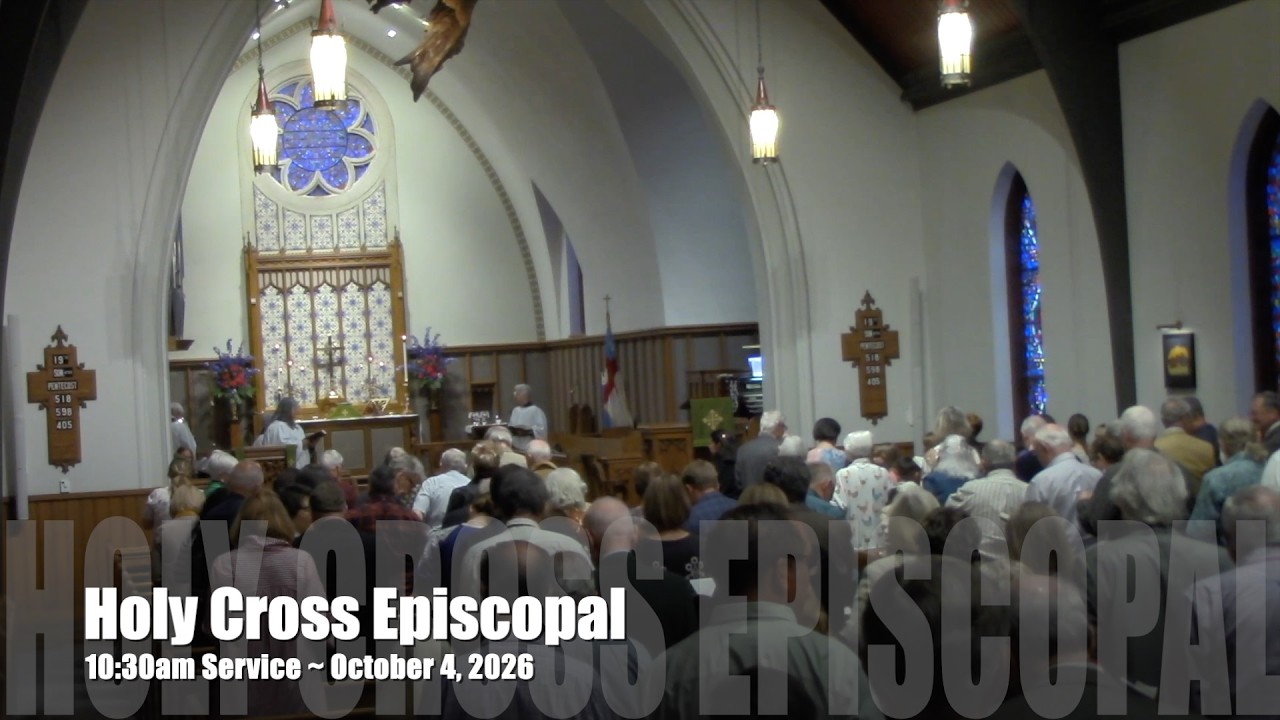 10:30am Service ~ October 4, 2026 at Holy Cross Episcopal Church, Tryon, NC