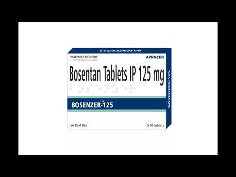 Bosentan 125mg bosenzer tab, 10 tablets, prescription